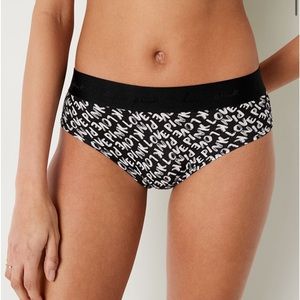 Victoria’s Secret Pink Logo Cheekster Underwear Panty. NWT